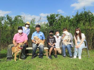 譲渡犬の同窓会